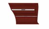 Rear Deluxe Side Panel Set for 1966 Chevrolet Chevelle, Malibu, Coupe/Hardtop [Bronze] - image 2