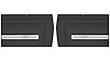 Rear Standard Side Panel Set for 1966 Chevrolet Chevelle, Malibu, Convertible [Black] - image 1