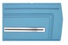 Rear Standard Side Panel Set for 1966 Chevrolet Chevelle, Malibu, Convertible [Bright Blue] - image 2