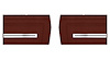 Rear Standard Side Panel Set for 1966 Chevrolet Chevelle, Malibu, Convertible [Bronze] - image 1