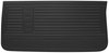 Front Standard Door Panel Set for 1967 Chevrolet Chevelle, El Camino, Malibu, 2-Door Models [Black] - image 2