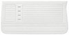 Front Deluxe Door Panel Set for 1967 Chevrolet Chevelle, El Camino, Malibu, 2-Door Models [White] - image 2