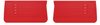 Front Deluxe Door Panel Set for 1967 Chevrolet Chevelle, El Camino, Malibu, 2-Door Models [Red] - image 1