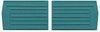 Rear Standard Side Panel Set for 1967 Chevrolet Chevelle, Convertible [Turquoise] - image 1