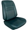 Front Bucket Seat Upholstery Kit for 1967 Chevy Chevelle, El Camino & Malibu [Madrid Grain Vinyl Bright Blue] - image 2