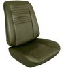 Front Bucket Seat Upholstery Kit for 1967 Chevy Chevelle, El Camino & Malibu [Madrid Grain Vinyl Gold] - image 2