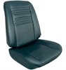 Front Bucket Seat Upholstery Kit for 1967 Chevy Chevelle, El Camino & Malibu [Madrid Grain Vinyl Light Blue] - image 2