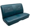 Front Bucket & Rear Bench Seat Upholstery Kit for 1967 Chevy Chevelle, Coupe, Hardtop [Madrid Grain Vinyl Light Blue] - image 3