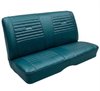 Front Bucket & Rear Bench Seat Upholstery Kit for 1967 Chevy Chevelle, Coupe, Hardtop [Madrid Grain Vinyl Turquoise] - image 3