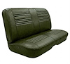 Rear Bench Seat Upholstery Kit for 1967 Chevy Chevelle, 4-Door Wagon [Madrid Grain Vinyl Gold] - image 1