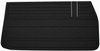 Front Standard Door Panel Set for 1968 Chevrolet Chevelle, El Camino, Fits all 2-Door Coupe (HT) & Convertible [Black] - image 2