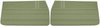 Front Standard Door Panel Set for 1968 Chevrolet Chevelle, El Camino, Fits all 2-Door Coupe (HT) & Convertible [Ivy Gold] - image 1