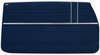 Front Deluxe Door Panel Set for 1968 Chevrolet Chevelle [Dark Blue] - image 2