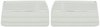 Front Deluxe Door Panel Set for 1968 Chevrolet Chevelle [Pearl] - image 1