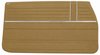 Front Deluxe Door Panel Set for 1968 Chevrolet Chevelle [Saddle] - image 2