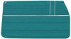 Front Deluxe Door Panel Set for 1968 Chevrolet Chevelle [Turquoise] - image 2