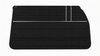 Front Deluxe Door Panel Set for 1968 Chevrolet El Camino [Black] - image 2