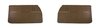 Front Deluxe Door Panel Set for 1968 Chevrolet El Camino [Turquoise] - image 1
