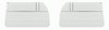 Front Deluxe Door Panel Set for 1968 Chevrolet El Camino [White] - image 1