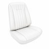 Front Bucket Seat Upholstery Kit for 1968 Chevy Chevelle, El Camino & Malibu [Madrid Grain Vinyl White] - image 2