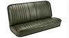 Rear Bench Seat Upholstery Kit for 1968 Chevy Chevelle, Coupe, Hardtop [Madrid Grain Vinyl Ivy Gold] - image 1