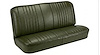 Rear Bench Seat Upholstery Kit for 1968 Chevy Chevelle, Convertible [Madrid Grain Vinyl Ivy Gold] - image 1