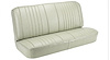 Rear Bench Seat Upholstery Kit for 1968 Chevy Chevelle, Convertible [Madrid Grain Vinyl Pearl] - image 1