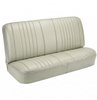 Front Bucket & Rear Bench Seat Upholstery Kit for 1968 Chevy Chevelle, Coupe, Hardtop [Madrid Grain Vinyl Pearl] - image 3