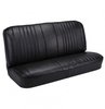 Front Bucket & Rear Bench Seat Upholstery Kit for 1968 Chevy Chevelle, Convertible [Madrid Grain Vinyl Black] - image 3