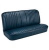 Front Bucket & Rear Bench Seat Upholstery Kit for 1968 Chevy Chevelle, Convertible [Madrid Grain Vinyl Medium Blue] - image 3