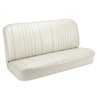 Front Bucket & Rear Bench Seat Upholstery Kit for 1968 Chevy Chevelle, Convertible [Madrid Grain Vinyl White] - image 3