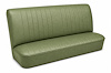 Rear Bench Seat Upholstery Kit for 1968 Chevy Chevelle, 4-Door Sedan [Madrid Grain Vinyl Ivy Gold] - image 1