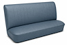 Rear Bench Seat Upholstery Kit for 1968 Chevy Chevelle, 4-Door Sedan [Madrid Grain Vinyl Light Blue] - image 1