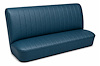 Rear Bench Seat Upholstery Kit for 1968 Chevy Chevelle, 4-Door Sedan [Madrid Grain Vinyl Medium Blue] - image 1