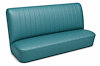 Rear Bench Seat Upholstery Kit for 1968 Chevy Chevelle, 4-Door Sedan [Madrid Grain Vinyl Turquoise] - image 1