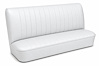 Rear Bench Seat Upholstery Kit for 1968 Chevy Chevelle, 4-Door Sedan [Madrid Grain Vinyl White] - image 1