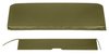 Rear Seat Upper Trim Panel Set Fits Select 1965-1967 Chevrolet Chevelle & Malibu Convertible Models, 2-Piece [Gold] - image 1