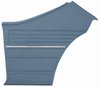 Rear Deluxe Side Panel Set for 1968 Chevrolet Chevelle, 2-Door Coupe (HT) [Light Blue] - image 2