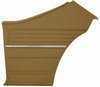 Rear Deluxe Side Panel Set for 1968 Chevrolet Chevelle, 2-Door Coupe (HT) [Saddle] - image 2