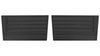 Rear Standard Side Panel Set for 1968 Chevrolet Chevelle, 2-Door Convertible [Black] - image 1