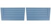 Rear Standard Side Panel Set for 1968 Chevrolet Chevelle, 2-Door Convertible [Light Blue] - image 1