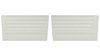 Rear Standard Side Panel Set for 1968 Chevrolet Chevelle, 2-Door Convertible [Pearl] - image 1