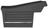 Rear Deluxe Side Panel Set for 1968 Chevrolet Chevelle, 2-Door Convertible [Black] - image 2