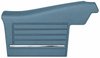 Rear Deluxe Side Panel Set for 1968 Chevrolet Chevelle, 2-Door Convertible [Light Blue] - image 2
