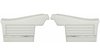Rear Deluxe Side Panel Set for 1968 Chevrolet Chevelle, 2-Door Convertible [Pearl] - image 1