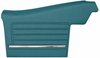 Rear Deluxe Side Panel Set for 1968 Chevrolet Chevelle, 2-Door Convertible [Turquoise] - image 2