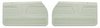 Front Deluxe Door Panel Set for 1969 Chevrolet Chevelle, All 2-Door Models [Parchment] - image 1