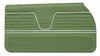 Front Deluxe Door Panel Set for 1969 Chevrolet Chevelle, All 2-Door Models [Light Green] - image 2
