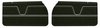 Front Deluxe Door Panel Set for 1969 Chevrolet Chevelle, All 2-Door Models [Dark Green] - image 1