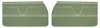 Front Deluxe Door Panel Set for 1969 Chevrolet El Camino [Light Green] - image 1